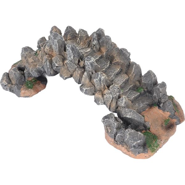Acquario Ponte Ad Arco Resina Sicura Simulazione Decorazione Serbatoio Di Pesce Decorazione Per La Progettazione Del Paesaggio-image