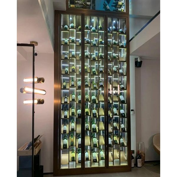 Cantinetta Per Il Vino Portabottiglie Armadio Per Il Vino Frigorifero Per Il Vino Armadio Per Il Vino-image