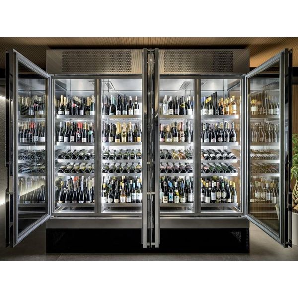 Armadio Per Il Vino Frigorifero Per Il Vino Vetrina Per Il Vino Mobile Per Il Vino Vetrina Per Il Vino-image