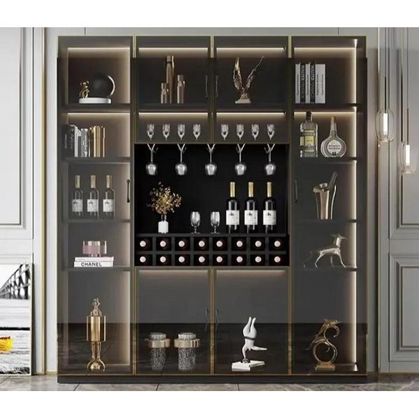 Armadio Per Il Vino Vetrina Portabottiglie Armadio Per Il Vetro Frigorifero Per Il Vino Portabottiglie-image