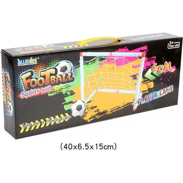 Porta Da Calcio Da 50 Cm, Set Completo (Rete + Pallone + Pompa), Per Interni/Esterni, : 56 Cm-image