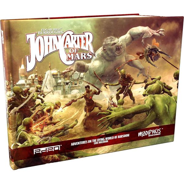 John Carter Of Mars: Core Rulebook - Tabletop-Rollenspiel - Inglese-image