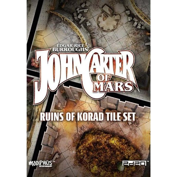 John Carter Of Mars Rpg Ruins Of Korad Tile Set - Gioco Di Ruolo Da Tavolo - Inglese-image