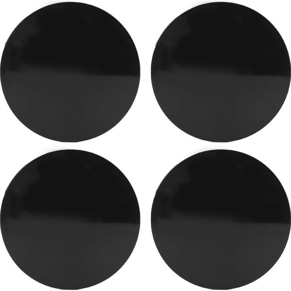 56 Millimetri 4PCS Auto Ruota Centro Mozzo Tappi Nero Compatto Pneumatico Cerchio Copertura Universale Per Il Veicolo-image
