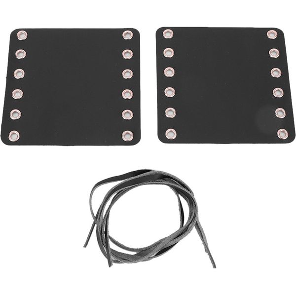 Coprimanopole In Pelle Per Moto, Accessori Per Modifiche (Nero)-image
