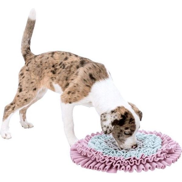Tappeto Junior Sniffer Per Cani E Gatti | Giocattolo Antiodore E Di Ricerca Ø 38 Cm-image