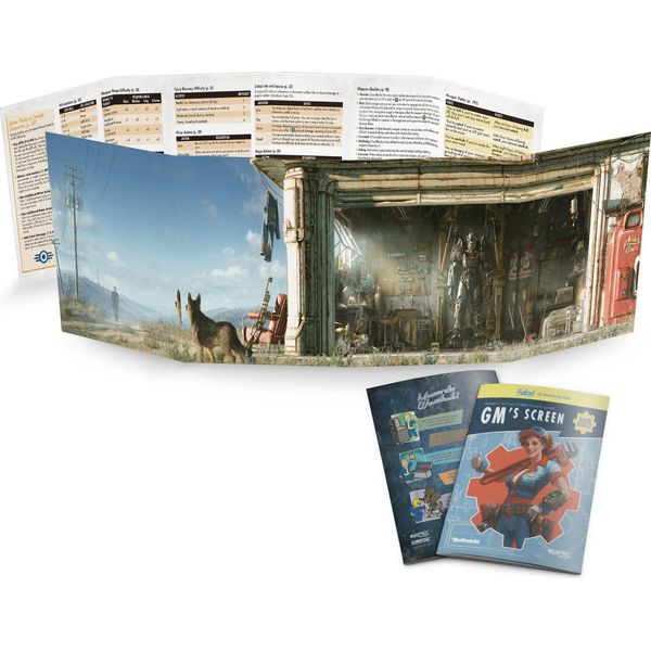 Fallout Rpg Gm Screen Booklet & Flysheet - Tabletop-Rollenspiel - Inglese-image