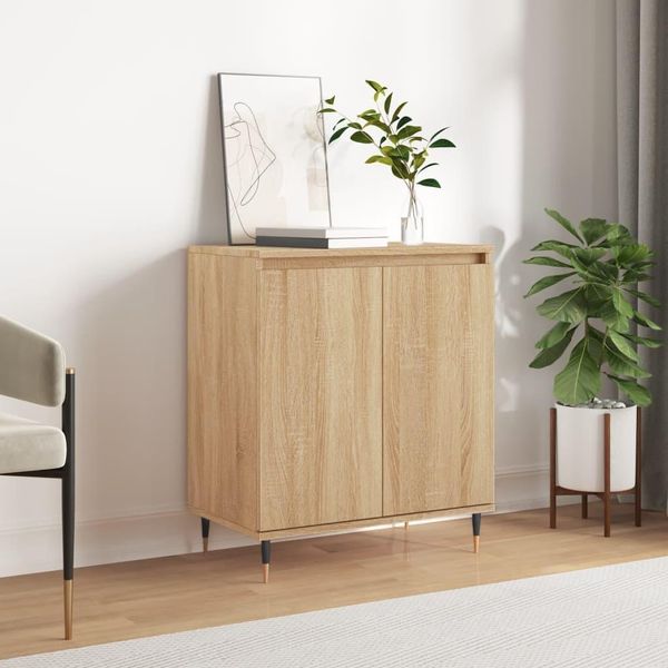 Maison Exclusive - Credenza Sonoma-Rovere 60X35X70 Cm Materiale Ligneo-image