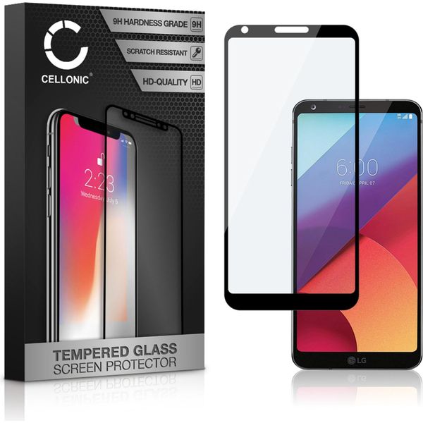 Vetro Temperato 9H Cellonic Compatibile Con Lg G6 (3D Full Cover 9H, Screen Protector Glass Pellicola Protettiva Per Telefono Smartphone-image