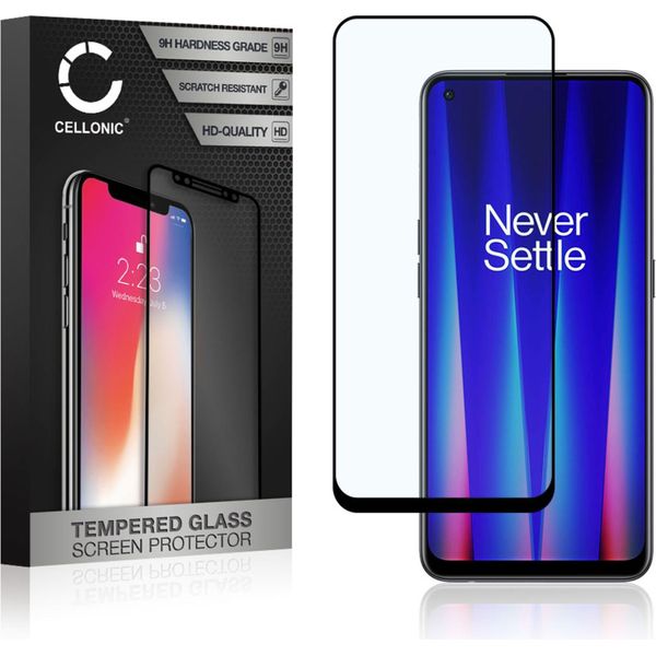 Vetro Temperato 9H Cellonic Compatibile Con Oneplus Nord Ce 2 (3D Case-Friendly 9H, Screen Protector Glass Pellicola Protettiva Per Telefono Smartphone-image