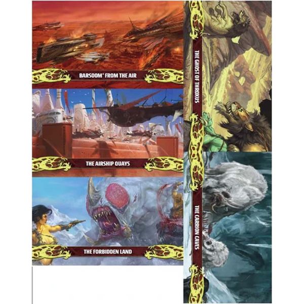 John Carter Of Mars Gdr Carta Del Paesaggio E Dei Luoghi - Tabletop-Rollenspiel - Inglese-image