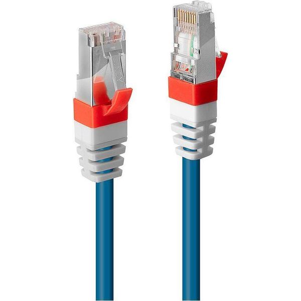 Lindy Premium - Cavo Patch - RJ-45 (M) - RJ-45 (M) - 7,5 M - Sftp - Cat 6A - Senza Alogeni - Blu (45378)-image