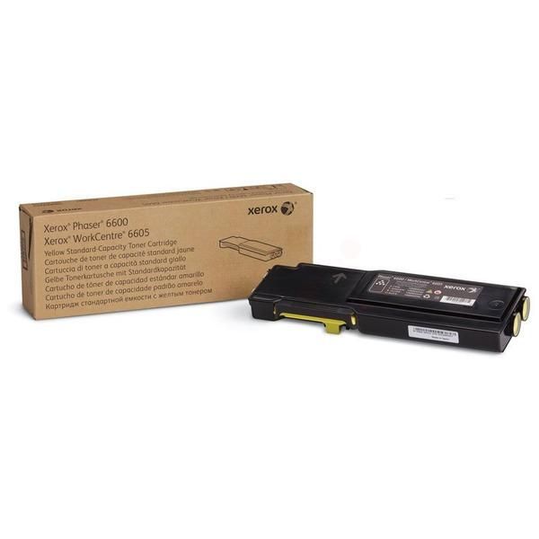 Xerox 106R02251 Kit Toner Giallo Dmo, 2.000 Pagine Per Xerox Phaser 6600 Giallo Xerox Phaser 6600-image