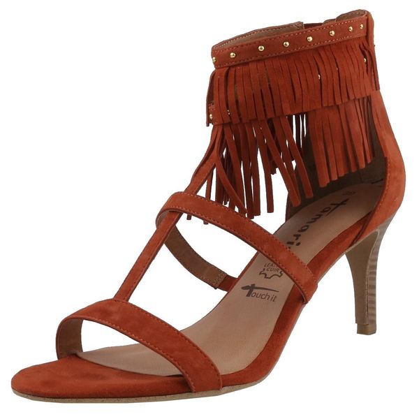 Tamaris 1-28346-26 Sandali Da Donna, Numero Di Scarpe:39 Eu, Colore:Marrone-image