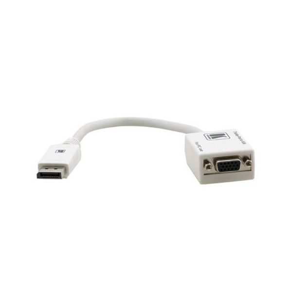 Kramer Electronics Dp - D-Sub 0,3 M 0,3 M Displayport Vga (D-Sub) Bianco-image