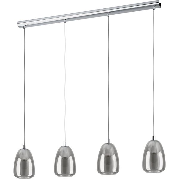 Eglo Lampada A Sospensione Alobrase Cromo-image