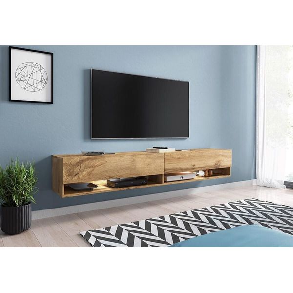 Tavolino Per Tv Caliburi 180 - Rovere Wotan-image