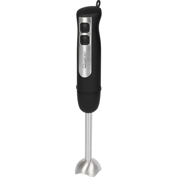 Frullatore Manuale Clatronic Sm 3739, Frullatore A Mano, Frullatore Per Frullati, Multitritatutto Con Caraffa Per Frullare Con Scala Da 0,5 Litri, 180 W, Bianco-image