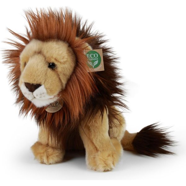 Rappa Leone Seduto In Peluche 25 Cm ECO-FRIENDLY-image
