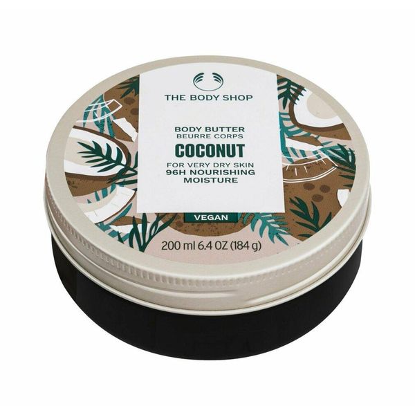 The Body Shop Burro Corpo Idratante E Nutriente Al Cocco Vegan 200 Ml-image