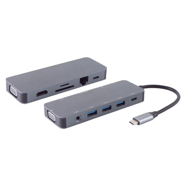 Shiverpeaks BASIC-S Docking Station Usb 11In1 Con Spina USB-C-image