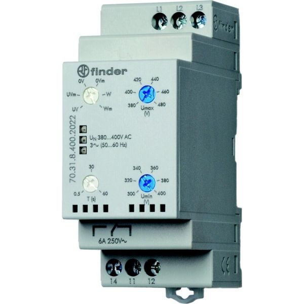 Finder Monitoraggio Trifase 380-415 V Ac 70.31.8.400.2022 (703184002022)-image