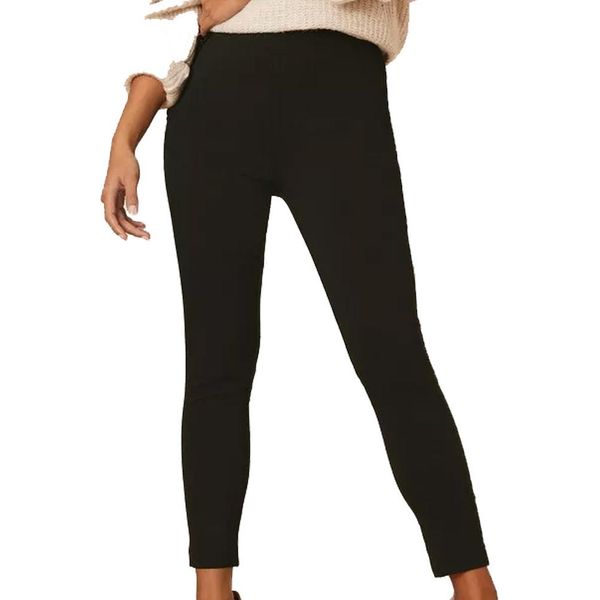 Dorothy Perkins - Pantaloni Da Donna DP413 (34 De) (Nero)-image