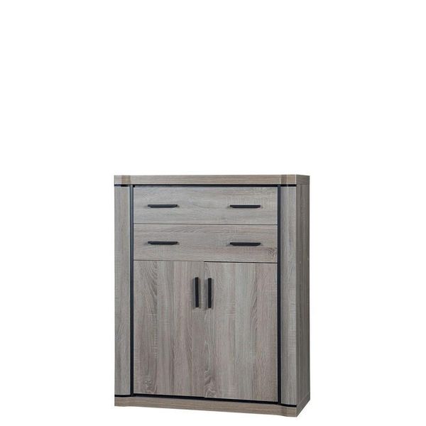 Cassettiera Combinata Arika – Larghezza 97 Cm, Rovere Tartufo-image
