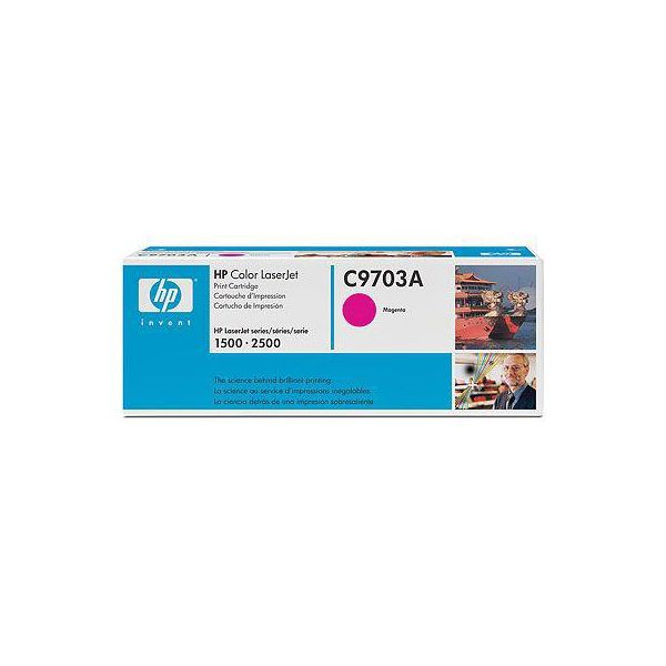 Hp C9703A 121A Toner Magenta, 4.000 Pagine Iso Iec 19798 Per Hp Color Laserjet 2500-image