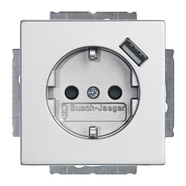 Busch-Jaeger Presa Schuko/Usb 20 EUCBUSB-83 2CKA002011A6160-image