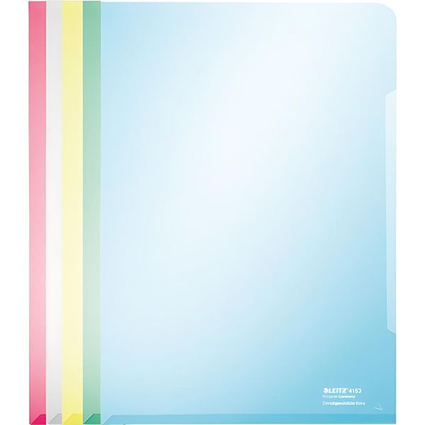 Leitz 4153 Copertina Per Documenti In Pvc A4 Super Premium, Assortita-image