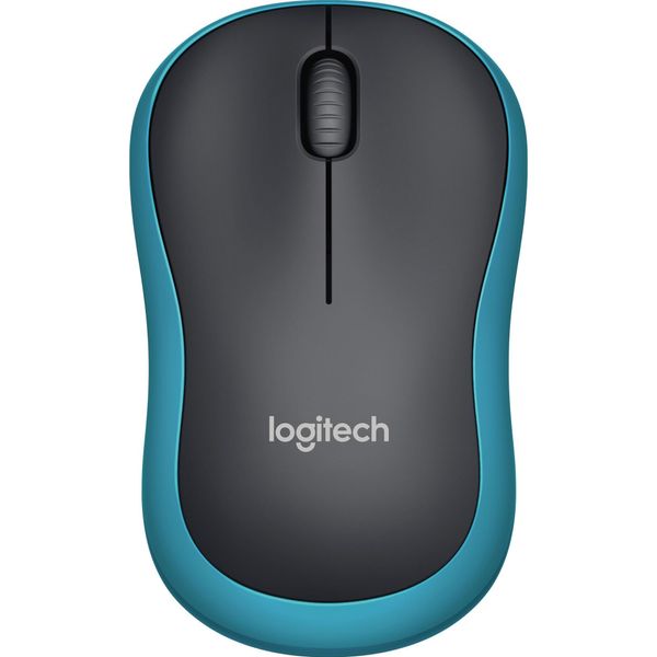 Logitech M185 - Mouse - Ottico - Wireless - 2,4 Ghz - Ricevitore Wireless (Usb)-image