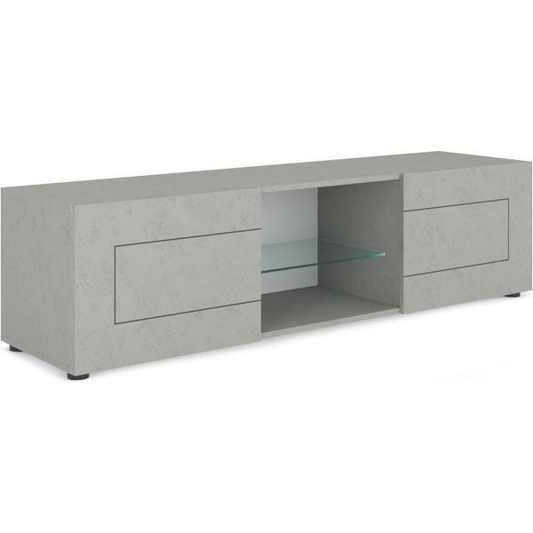 Itamoby - Porta Tv 2 Ante Con Vano A Giorno 150X40X40 Cm Elios Cashmere-image