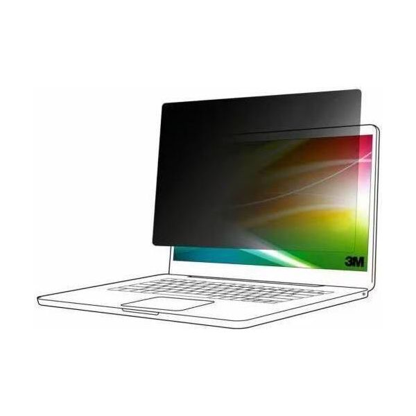 3M Bright Screen Privacy Filter For 14In Laptop 16 9 - For 14In Laptop - 16:9, (98044301129)-image