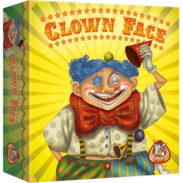 Van Der Doelen Gioco Del Folletto Bianco Faccia Da Clown-image