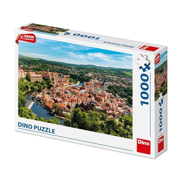 Dino Toys 532687 Puzzle Della Collezione Drone Di Krumlov Ceca, 1000 Pezzi-image