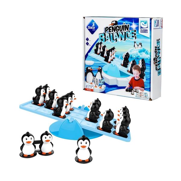 Giochi Di Clown Equilibrio Del Pinguino-image