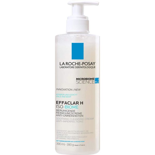 La Roche-Posay Effaclar H Iso-Biome, Crema Detergente, 390 Ml-image