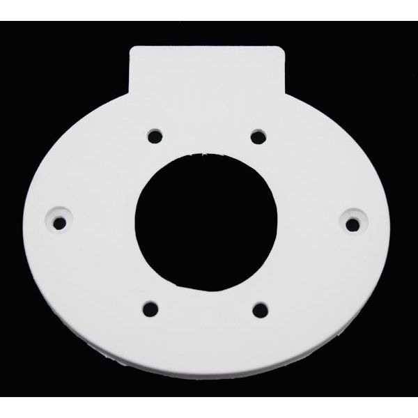 Piastra Distanziatrice Distanziatore Serratura Porta Serratura Interna Porta Caravan Camper Bianco-image