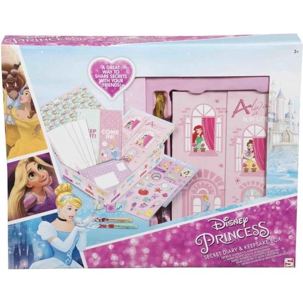Brandunit Principessa Disney Diario Segreto E Scatola Portaoggetti-image