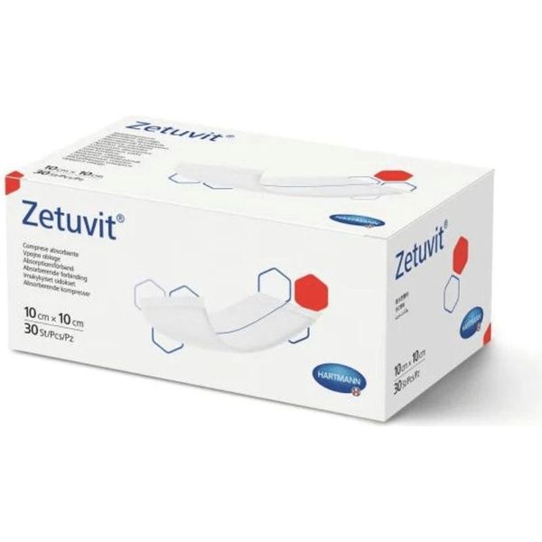 Hartmann Zetuvit® Tamponi Assorbenti, Varie Misure, Non Sterili - 13,5 X 25 Cm | Confezione (30 Pezzi)-image