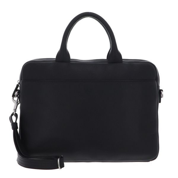 Picard Pelle Borsa Da Ufficio Borsa A Tracolla Con Scomparto Per Laptop Milano Business Bag Black Nero-image