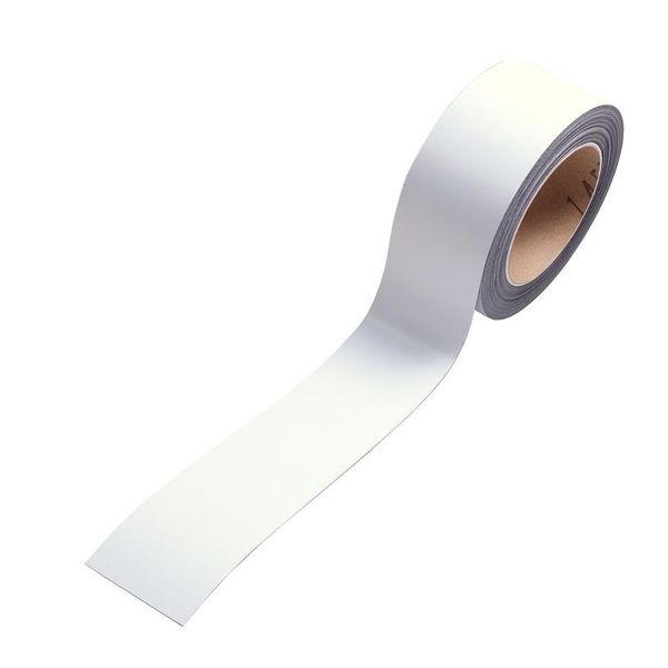 Nastro Magnetico Larghezza Nastro 20 Mm Lunghezza Nastro 10 M Bianco-image