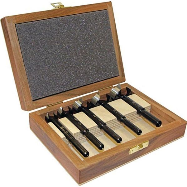 FISCH-TOOLS Set Di Punte Forstner (5 Pezzi / Ø 15, 20, 25, 30, 35 Mm) - 031BS0005K-image