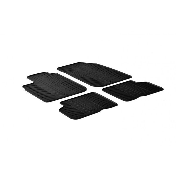 Tappetini Auto In Gomma Gledring Dacia Logan Mcv 2006-2013 (5 Posti)-image