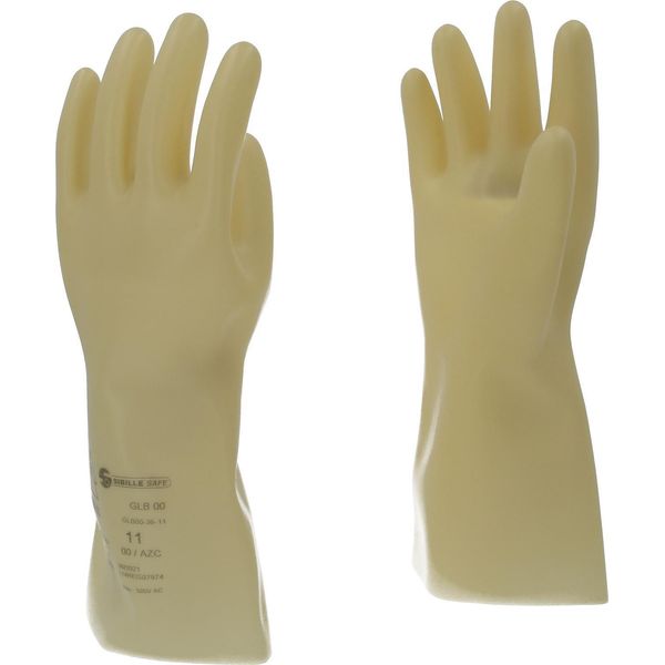 Ks Tools Guanto Di Protezione Per Elettricisti Con Isolamento Protettivo Taglia 11 Classe 00 Bianco - 117.0049-image