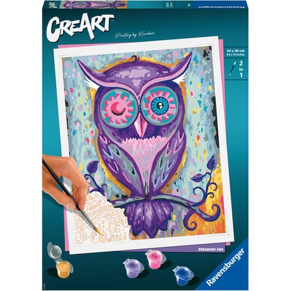 Ravensburger Creart Gufo Addormentato-image