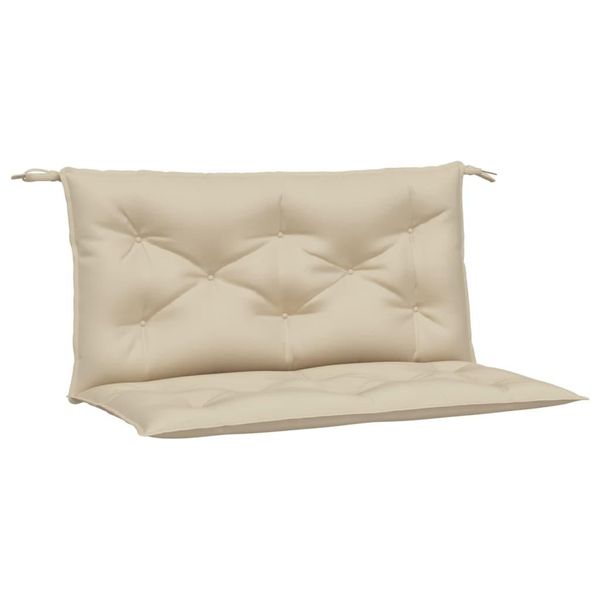 Vidaxl Cuscini Per Panca Da Giardino 2 Pz. Tessuto Oxford Beige 100X50X7 Cm-image