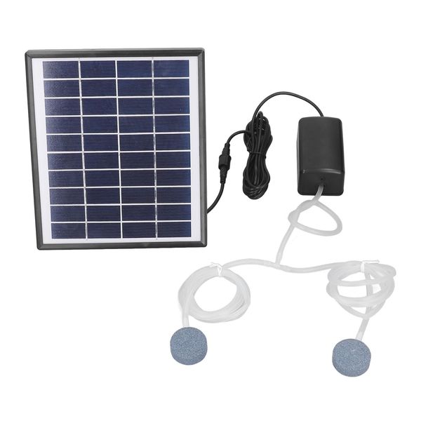 Pompa Solare Dello Stagno, Pompa Solare Della Fontana, Pompa Dell'aria Del Pannello Solare, Corredo Solare Della Pompa Dell'acqua, Pompa Solare Della Fontana Dell'ossigeno, Pompa Regolabile Del Pannello Solare-image