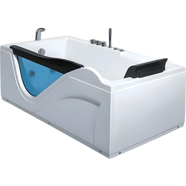 Hydromassagewanne Blubberbad Whirlpool Spa-Bad Whirlwanne 180X90 Cm-image
